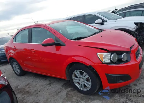 2015 Chevrolet Sonic Lt Auto from USA, damaged, VIN 1G1JC5SH1F4141553